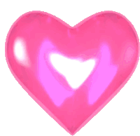 Gif animé coeur rose